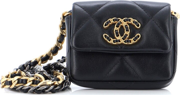 Chanel 2012 Black Quilted Convertible Boy Flap Tote Bag w. Chain