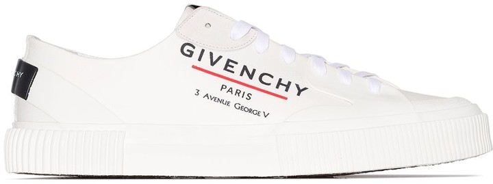 givenchy logo print sneakers
