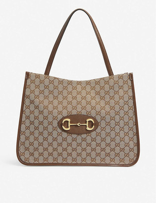 gucci white tote bag