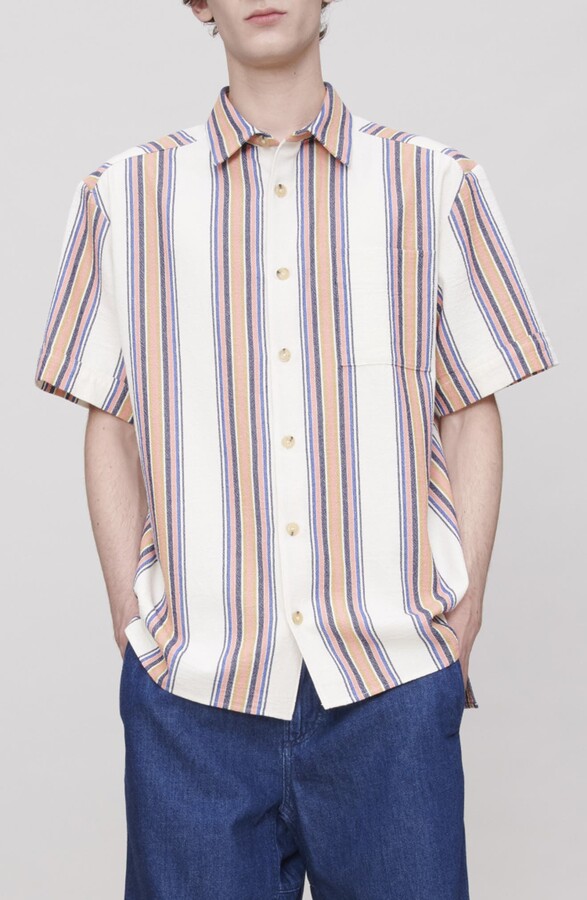 A.P.C. Ross Short Sleeve Button-Up Shirt