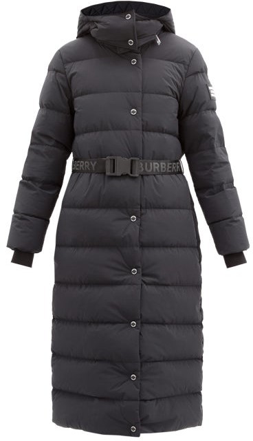 burberry down coat womens