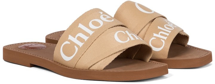 Chloé Beige Women's Sandals | the largest collection of fashion | ShopStyle