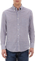 Thumbnail for your product : Brunello Cucinelli Checked Slim-Fit Shirt