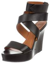 Thumbnail for your product : Givenchy Leather Platform Wedges