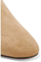 Thumbnail for your product : The Row Noelle Collapsible-heel Suede Loafers - Neutral