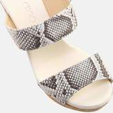 Thumbnail for your product : Jimmy Choo Parker 100 Nubuck Snake Printed Leather