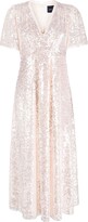 Thumbnail for your product : Needle & Thread Mila sequin-design long dress