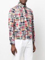 Thumbnail for your product : Baracuta Patchwork Plaid Long-Sleeve Shirt