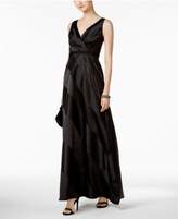 Thumbnail for your product : Adrianna Papell Satin-Panel Gown