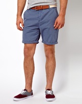 Thumbnail for your product : ASOS Chino Shorts With Belt