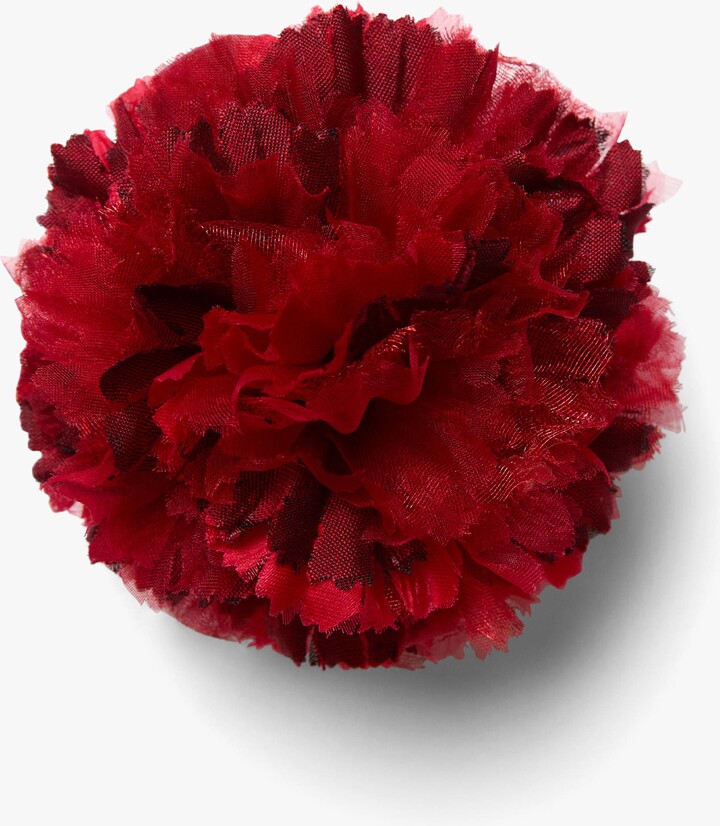 Helena Simon The Red Carnation Floral Brooch