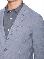 Thumbnail for your product : Z Zegna 2264 Cotton Checkered Sportcoat