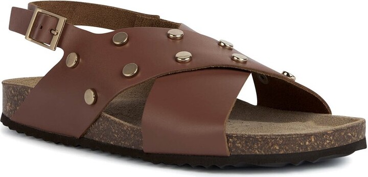 Geox Women's D New Roxy 15 Wedge Sandal - ShopStyle