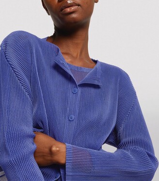 カーディガン PLEATS PLEASE ISSEY MIYAKE - PLEATS PLEASE ISSEY MIYAKE TATAMI APRIL TATAMI APRIL – ISSEY MIYAKE ONLINE STORE