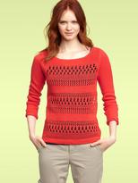 Thumbnail for your product : Gap Open knit textured sweater