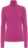 Thumbnail for your product : Calvin Klein Stretch-cotton turtleneck top