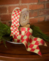 Thumbnail for your product : Mackenzie Childs MacKenzie-Childs 2" Orchard Check Ribbon