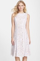 Thumbnail for your product : BCBGMAXAZRIA 'Avril' Cutout Lace Fit & Flare Dress