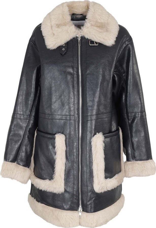 Stand Studio Haley Zip-Up Coat