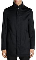 Thumbnail for your product : Neiman Marcus New Solferino Cashmere Car Coat, Black