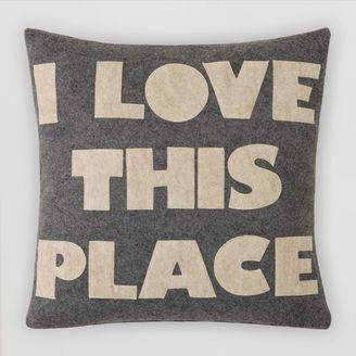 Alexandra Ferguson I Love This Place Decorative Pillow, 16" x 16"
