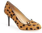 Thumbnail for your product : Charlotte Olympia 'Kitty' Calf Hair Pump