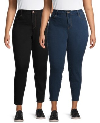 no boundaries elastic waist jeans