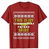 Thumbnail for your product : This Is My Christmas Pajama Shirt Ugly With Dinosaur Funny