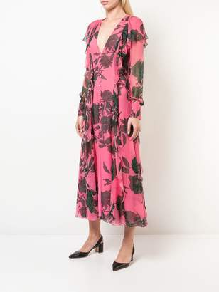 Carolina Herrera floral print dress