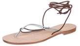 Thumbnail for your product : CoRNETTI Thong Wrap-Around Sandals