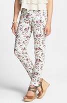 Thumbnail for your product : PPLA Floral Print Pants (Juniors)