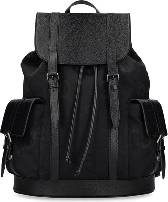 Gucci Men's GG Imprime Backpack, Black – Bag Addictions