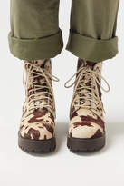 Thumbnail for your product : Urban Outfitters Juliette Calf Hair Treaded Lace-Up Boot