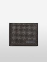 Thumbnail for your product : Calvin Klein Mens Basketweave Passcase Wallet