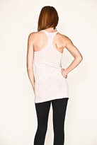 Thumbnail for your product : Division E Slub Slouchy Pocket Weekend Tank In Dusty Rose