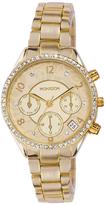 Thumbnail for your product : Monsoon Gold Tone Stone Set Chronograph Ladies Watch