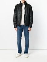 Thumbnail for your product : Z Zegna 2264 shearling-lined jacket