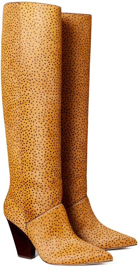 tory burch laila calf hair bootie