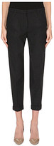 Thumbnail for your product : Max Mara S Lorenza cropped wool-blend trousers