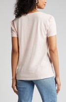 Thumbnail for your product : Caslon Embroidered Yoke Tee