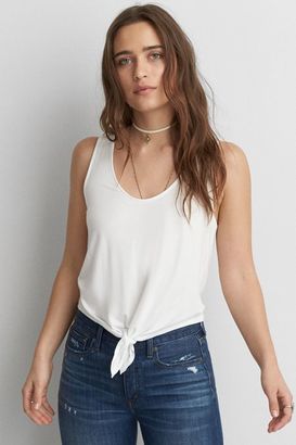 American Eagle Outfitters AE Soft & Sexy Tie Tank