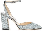 Thumbnail for your product : Jimmy Choo Micky 85 glitter pumps
