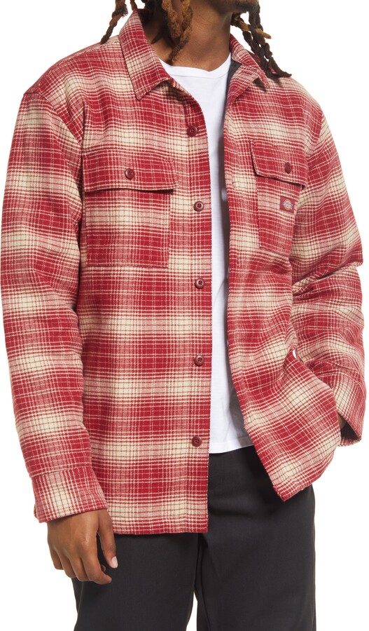 red flannel jacket mens