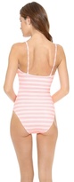 Thumbnail for your product : Shoshanna Seven Lakes Stripe One Piece Swimsuit