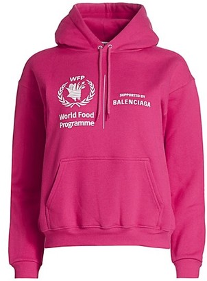 balenciaga hoodie womens pink