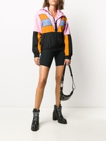 Thumbnail for your product : Moschino Broken Logo colour-block windbreaker