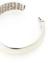 Thumbnail for your product : Roberto Coin Capri Plus Silver & Blue Topaz Domed Bangle Bracelet