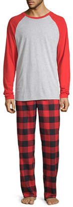 Buffalo David Bitton North Pole Trading Co. Plaid Family Mens 2-pc. Pant Pajama Set