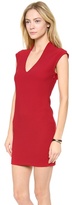 Thumbnail for your product : Rory Beca Spivey Low V Neck Fitted Dress
