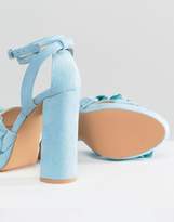 Thumbnail for your product : Glamorous Frill Platform Heeled Sandals